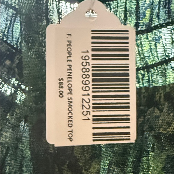 Free People Penelope Mesh cropped Top Size XL - Picture 5 of 6